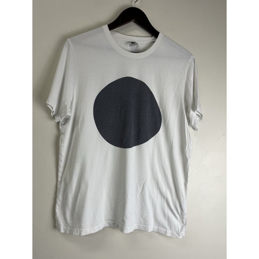 NN07 - Mauro Logo Print Cotton Jersey T Shirt Large No Nationality